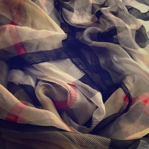 Burberry silk scarf
